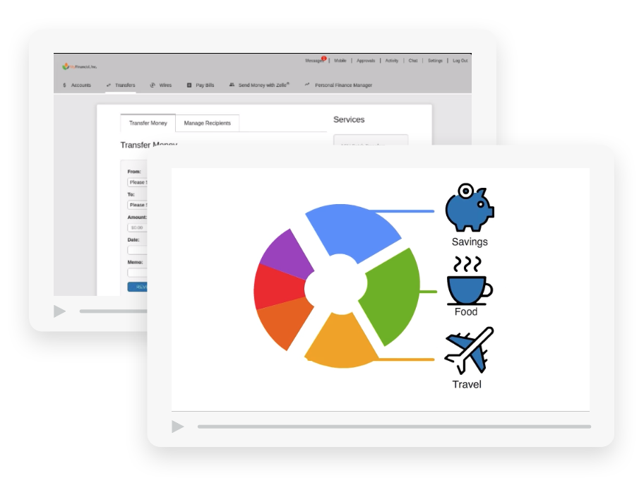 CorillianOnline CTDemo-Screen
